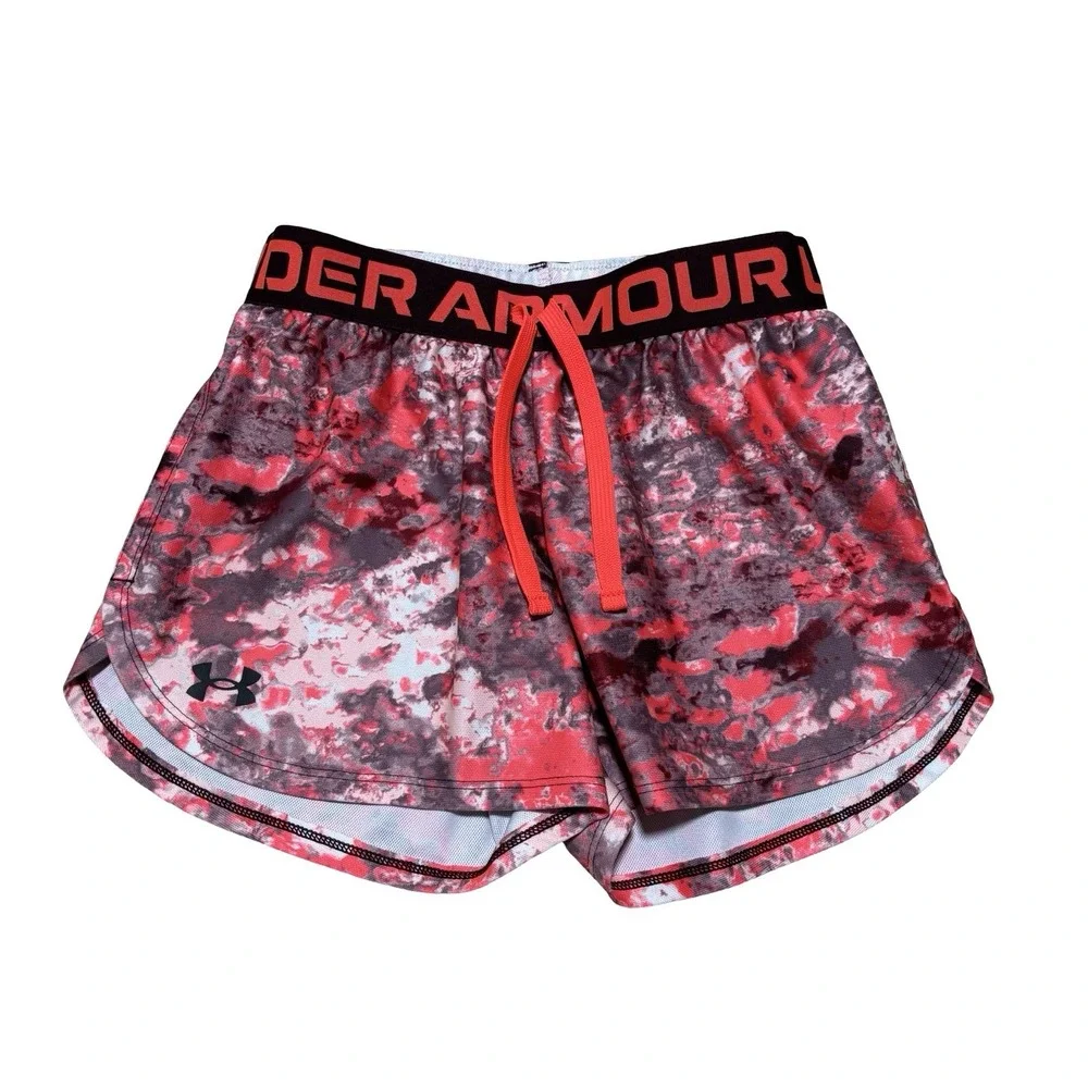 Under Armour Girls Shorts Athletic Running Size YMD 23 x 2.5